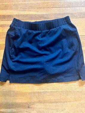 Lady Hagen Navy Golf Skort with Side Pockets